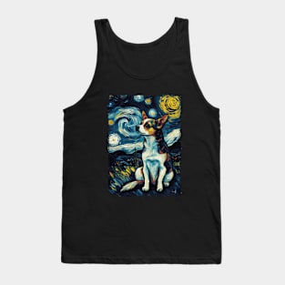 Chihuahua Starry Night Tank Top